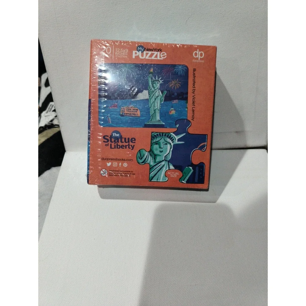 My Puzzle: New York, 20 Pieces Statue Of Liberty 3 Years And Up New sealed